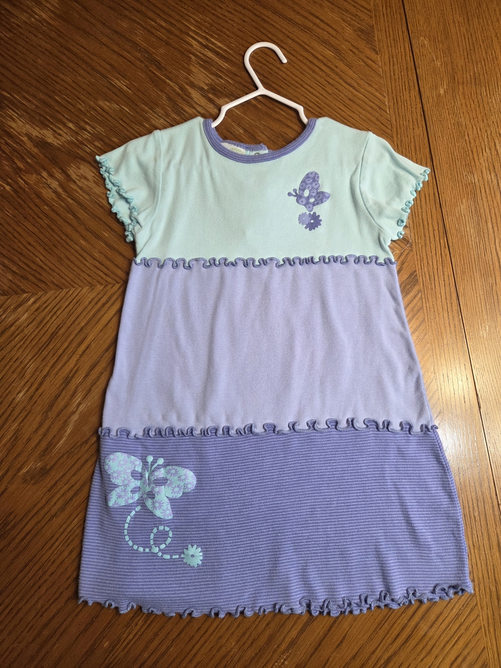 Circo Light Blue and Lavender Toddler Snap Neck Shirt